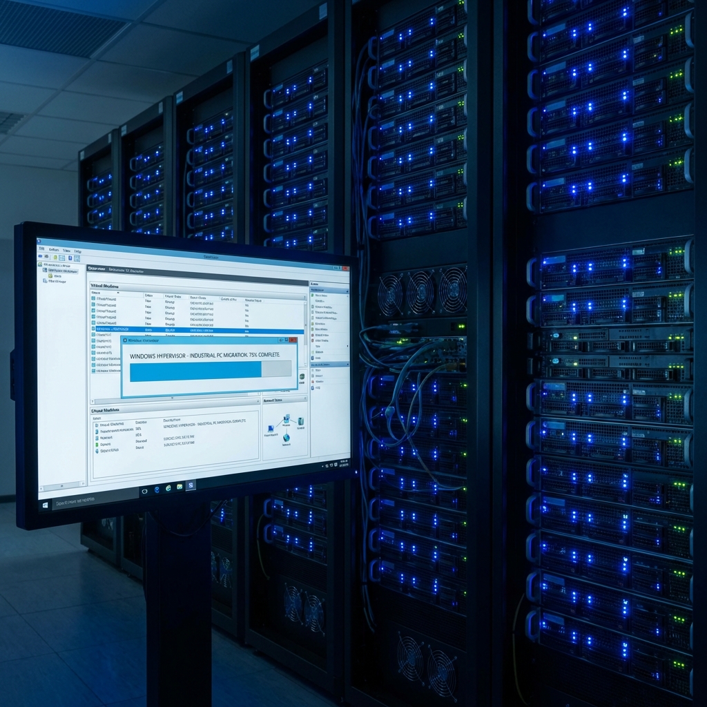 Virtualización de PCs Industriales con Hyper-V y Disk2vhd